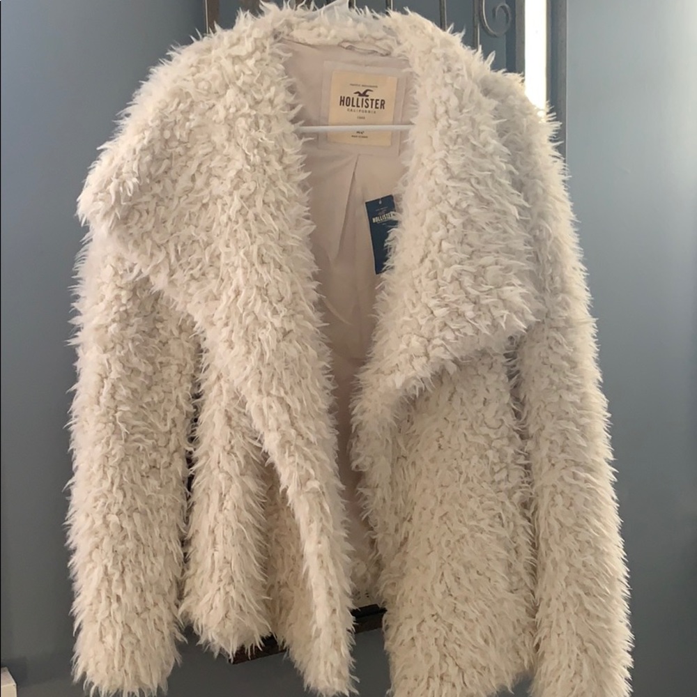 Hollister Faux Fur Jacket